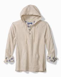 Men's Tommy Bahama | Desert Riviera Linen Baja Hoodie |  Natural