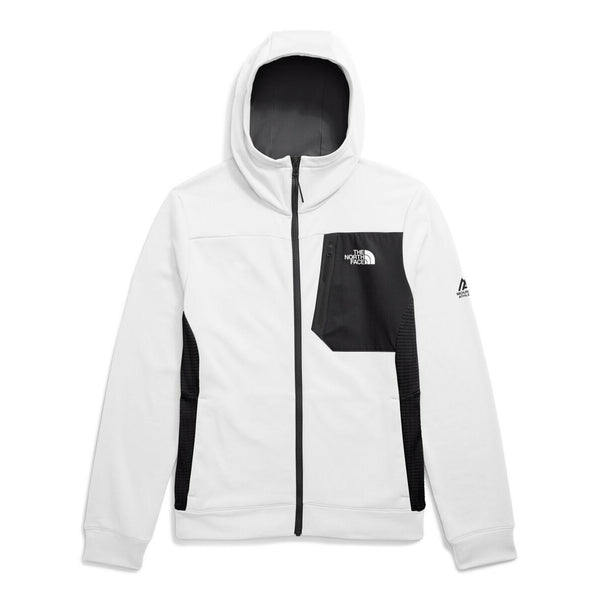 Men's The North Face |  Mountain Athletics Fleece Full-Zip Jacket |  White/Black