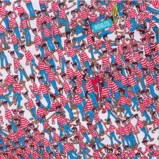 Men's RSVLTS | There's Waldo Camp Shirt | There's Waldo