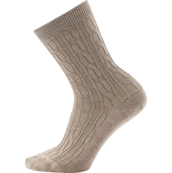 Women's Smartwool | Everyday Cable Crew Socks | Fossil