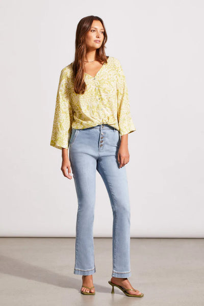 Women's Tribal | Brooke High Rise Micro Flare Jean | Beach Wash