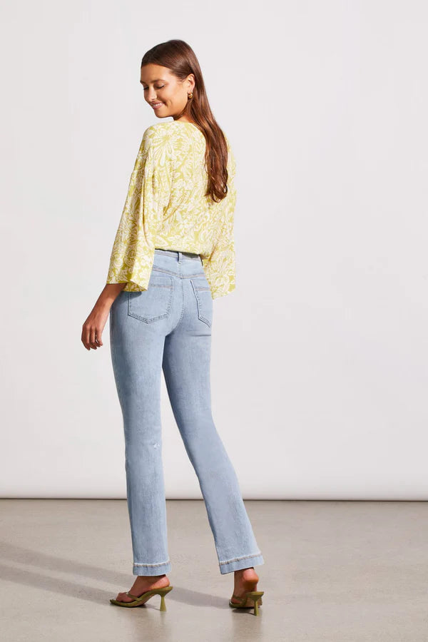 Women's Tribal | Brooke High Rise Micro Flare Jean | Beach Wash