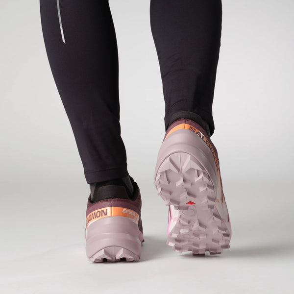 Women's Salomon | SPEEDCROSS 6 Trail Running Shoe | Catawba Grape/Papaya