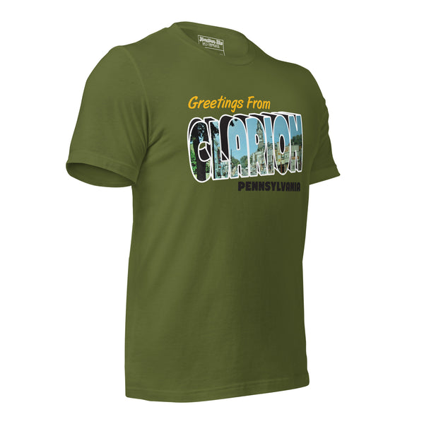 Greetings From Clarion - Clarion - 5 Colors - Unisex t-shirt