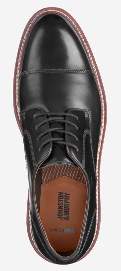 Men's Johnston & Murphy | Upton Dress Cap Toe | Black
