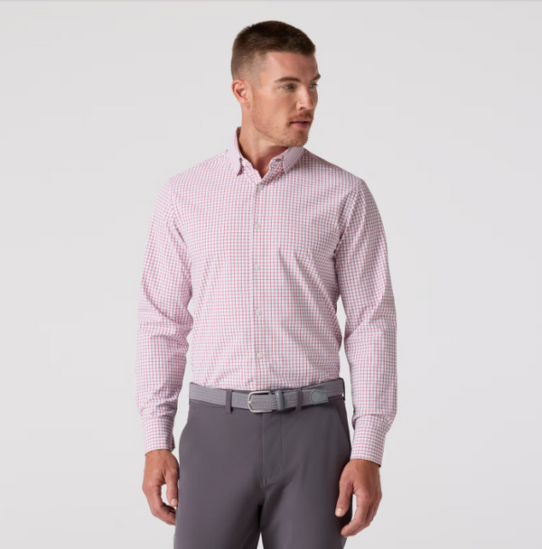 Men's Mizzen + Main | Leeward Dress Shirt | Red Clay