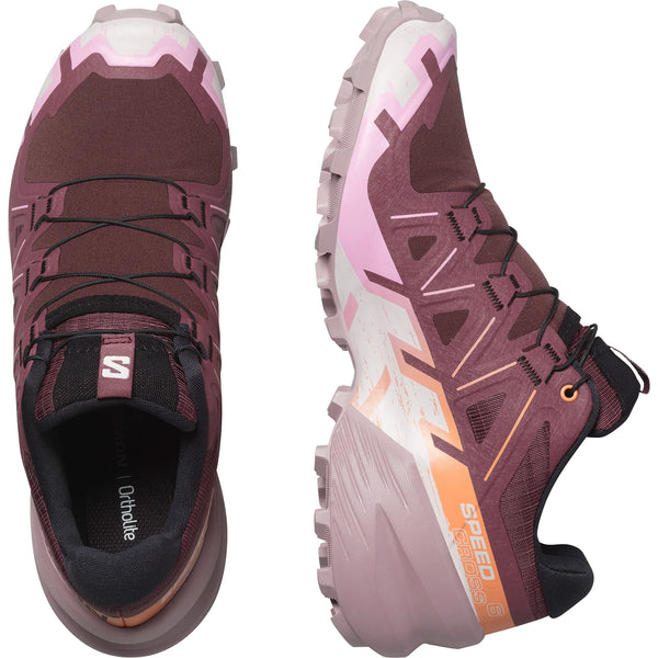 Women's Salomon | SPEEDCROSS 6 Trail Running Shoe | Catawba Grape/Papaya