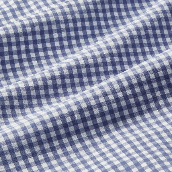 Men's Mizzen + Main | Leeward Trim Long Sleeve | Costal Fjord Alamo Gingham Detail