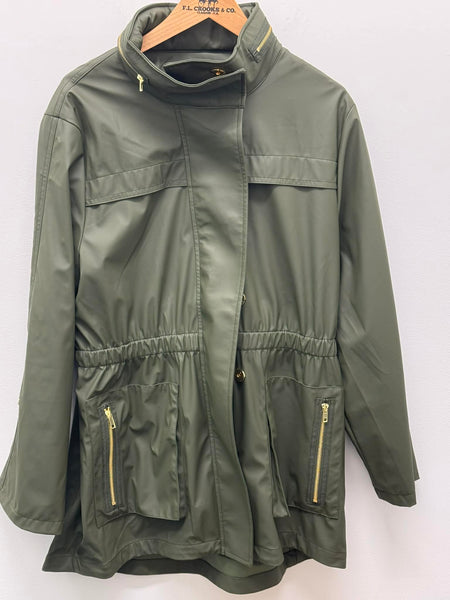 Women's Ciao Milano | Nia Raincoat | Olive