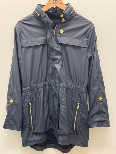 Women's Ciao Milano | Nia Raincoat | Navy