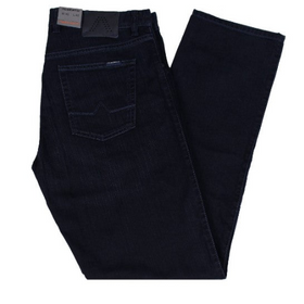 Men's Alberto | 1987 Stone Modern Fit |Navy