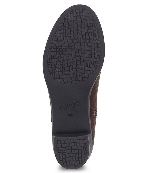 Women's Dansko | Cagney Brown Burnished Suede Bootie | Brown