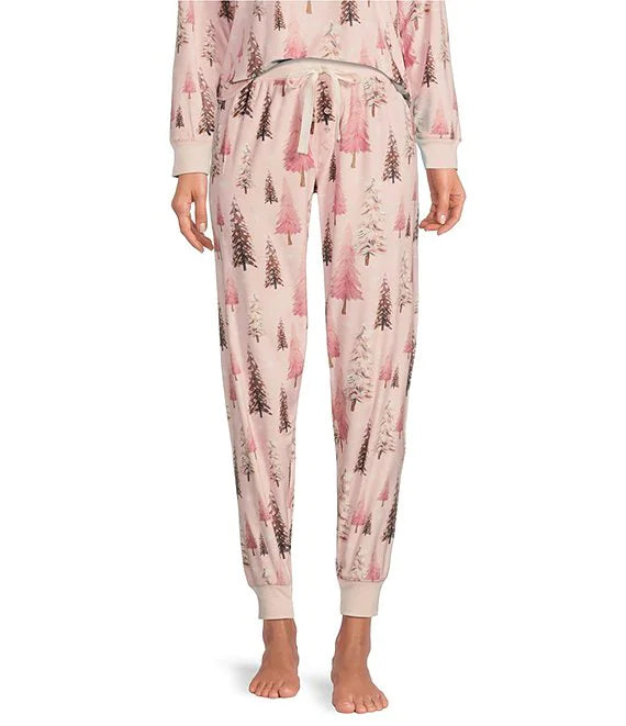 Women's P.J. Salvage  Happy Nature Tree Print Pajama Bottoms