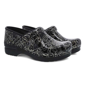 Women's DANSKO | Professional Patent Comfort Clog | Metallic Rose
