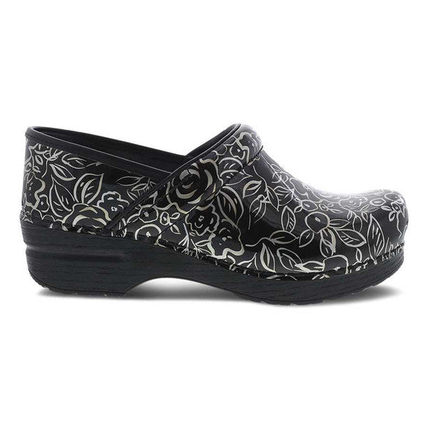 Women's DANSKO | Professional Patent Comfort Clog | Metallic Rose