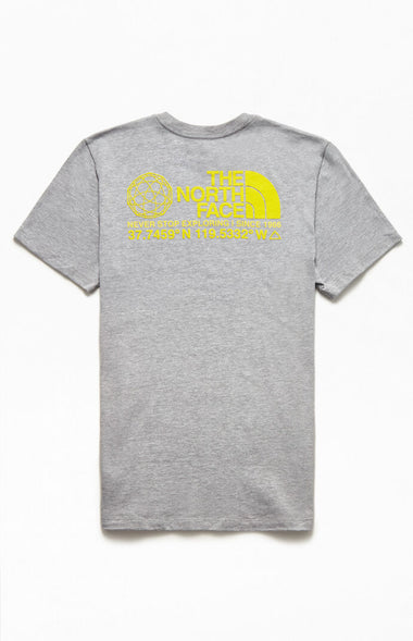 Men's The North Face | Coordinates Short Sleeve Tee | Light Grey