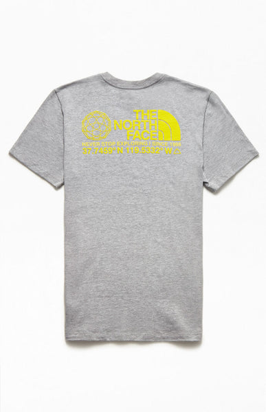 Men's The North Face | Coordinates Short Sleeve Tee | Light Grey