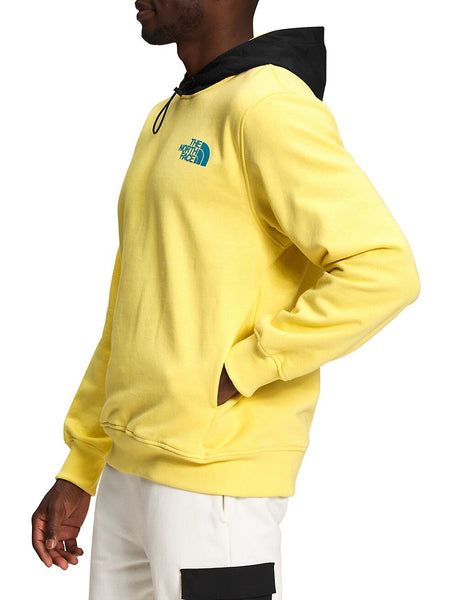Black and yellow north face hoodie online
