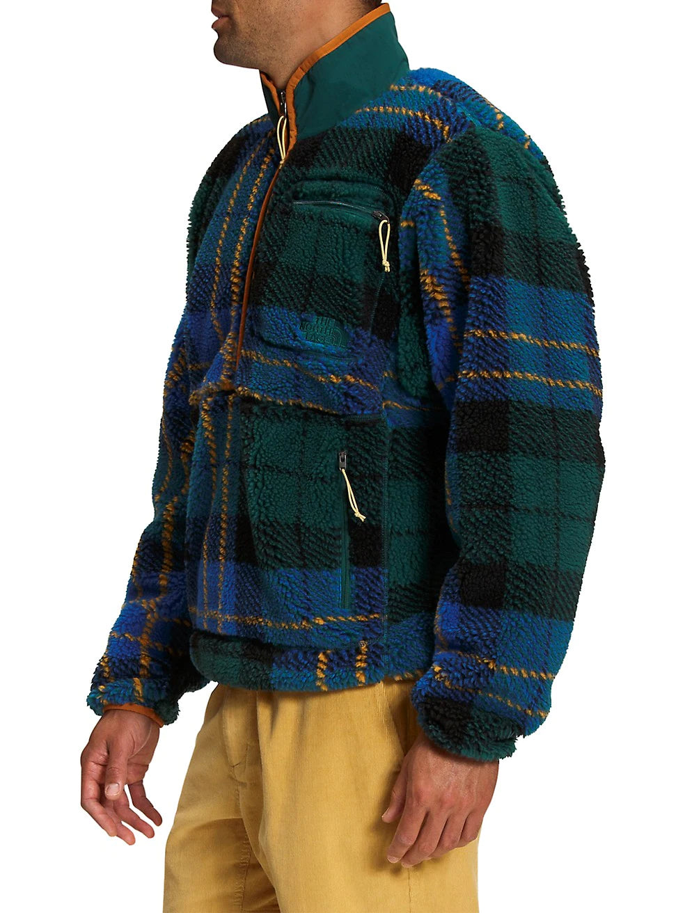 North face plaid pullover sales
