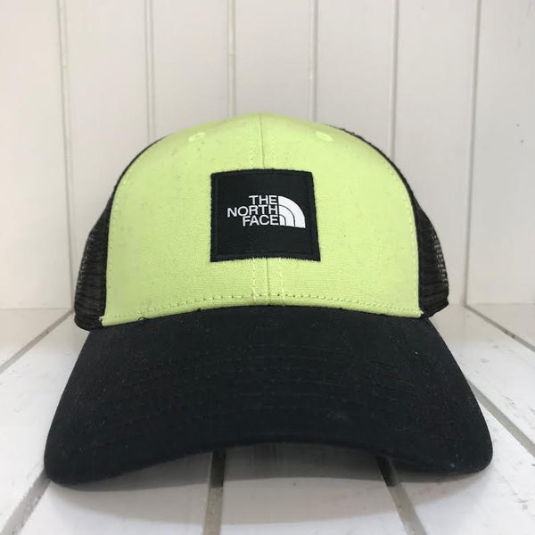 Men's The North Face | Box Logo Trucker Hat | Sharp Green
