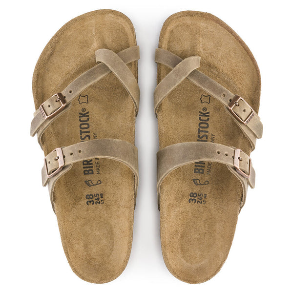 Women's Birkenstock | Mayari Oiled Leather Sandal | Brown