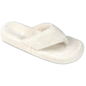 Women's Acorn | Spa Thong Slippers | Natural