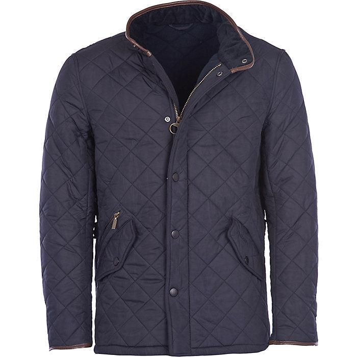 Barbour blue shop quilted jacket mens
