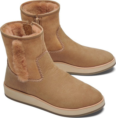 Women's Olukai | Malua Hulu Shearling Slipper Bootie | Tan