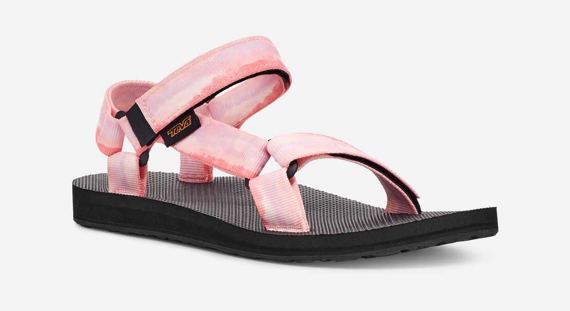 Women's TEVA Original Universal Strappy Sandal Tie Dye Pink