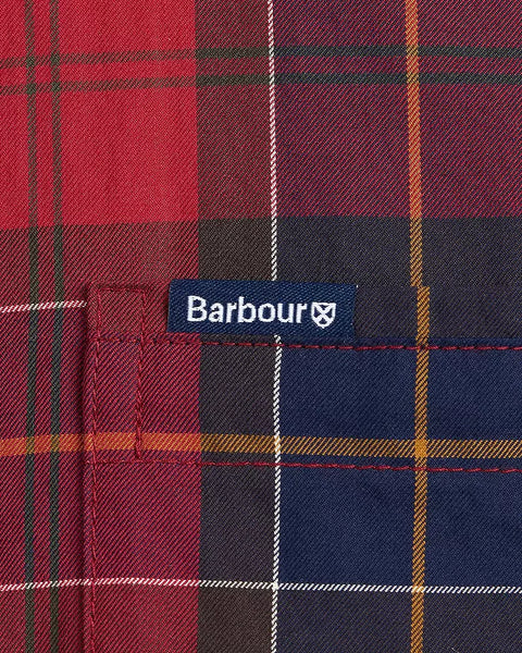 Men's Barbour | Wetheram Tailored Shirt | Red