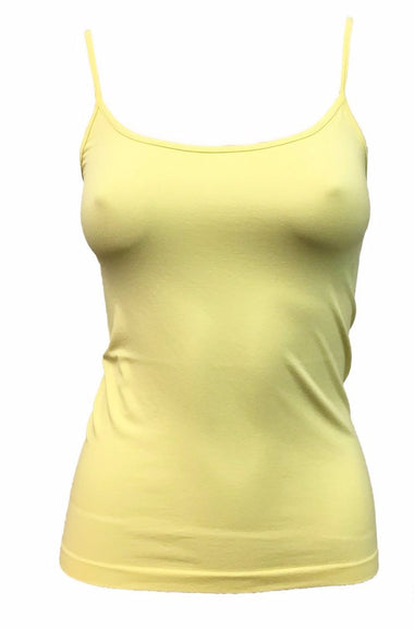 Women's Sugar Lips | Basic Seamless Camisole | Lemon - FL Crooks