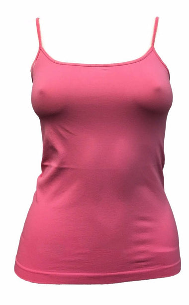 Women's Sugar Lips | Basic Seamless Camisole | Copy Cat Pink - FL Crooks