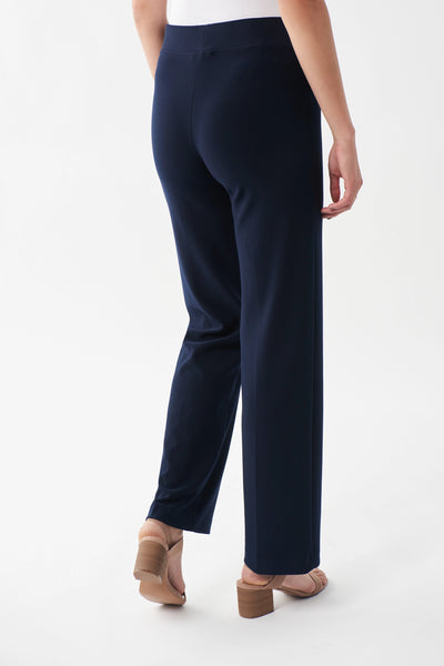 Women's Joseph Ribkoff | Pleated Wide Straight Leg Pant | Black