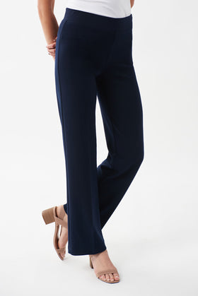 Women's Joseph Ribkoff | Pleated Wide Straight Leg Pant | Black