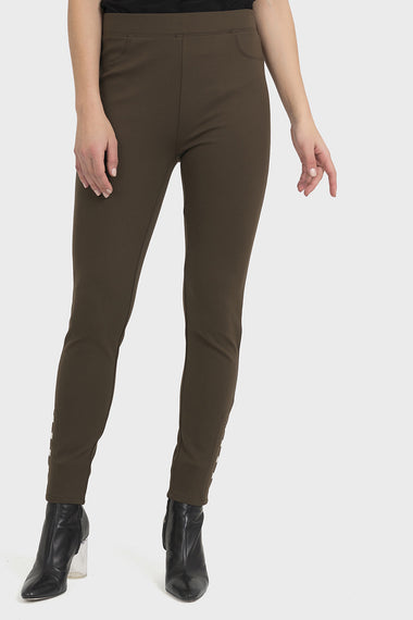 Women's Joseph Ribkoff | Slimming Safari Pull On Pant | Brown