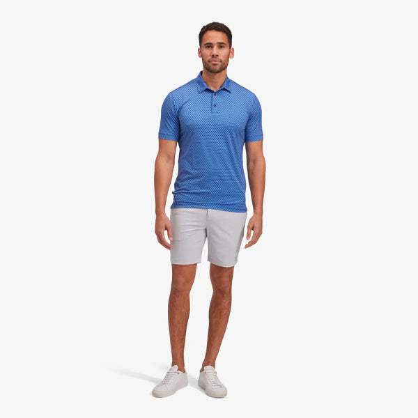 Men's Mizzen + Main | Versa Polo | Blue Diamond Print