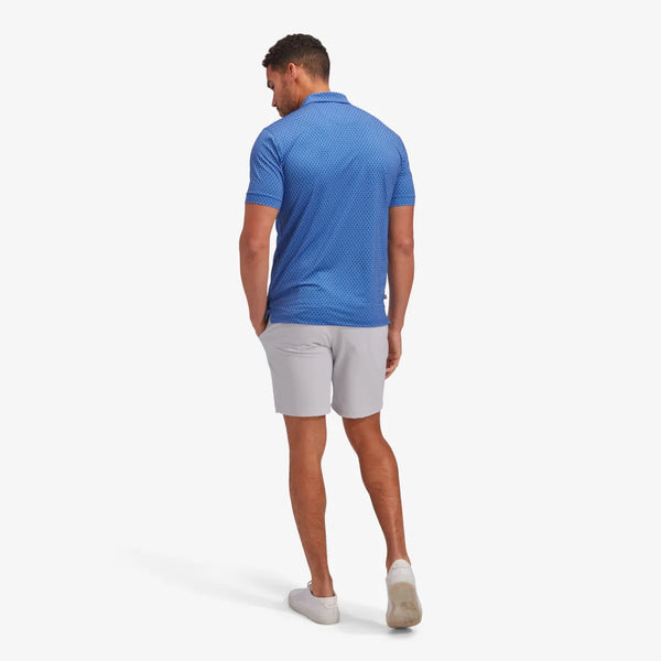Men's Mizzen + Main | Versa Polo | Blue Diamond Print