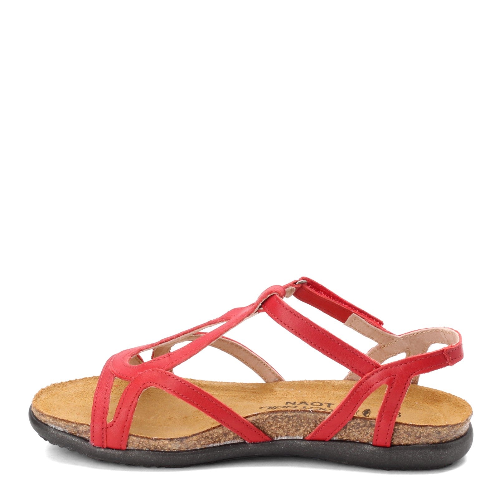 Women's Naot Dorith Sandal Kiss Red Leather