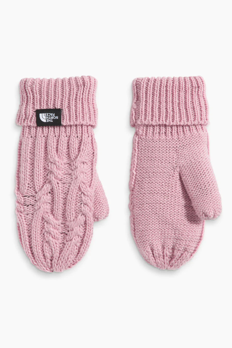 Girls The North Face Oh Mega Mitt Mittens Cameo Pink F.L
