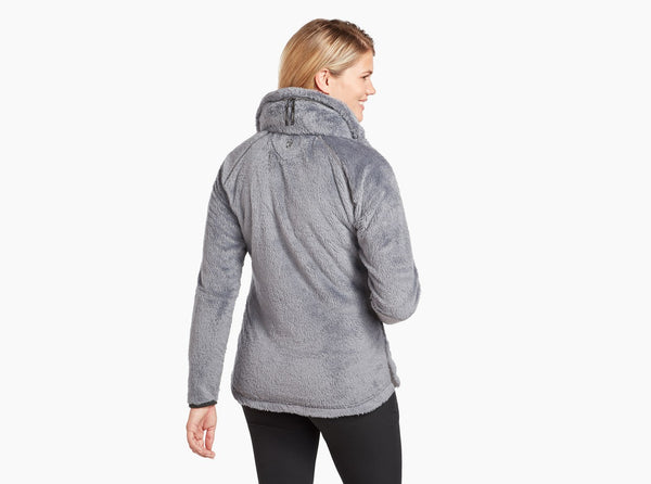 Women's Kuhl | Soft Plush Italian Fleece Flight Jacket | Flint