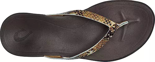 Women's Olukai | Ho'opio Beach Sandal | Tan Mo'o