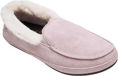 Women's Olukai | Ku'una Plush Shearling Slippers | Pink