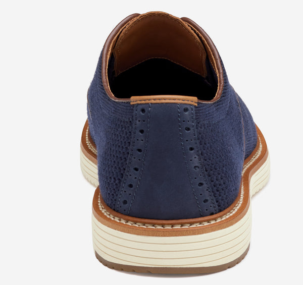 Men's Johnston & Murphy | Upton Knit Wingtip | Navy Knit