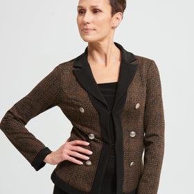 Women's Joseph Ribkoff | Blazer Style Jacket | Brown