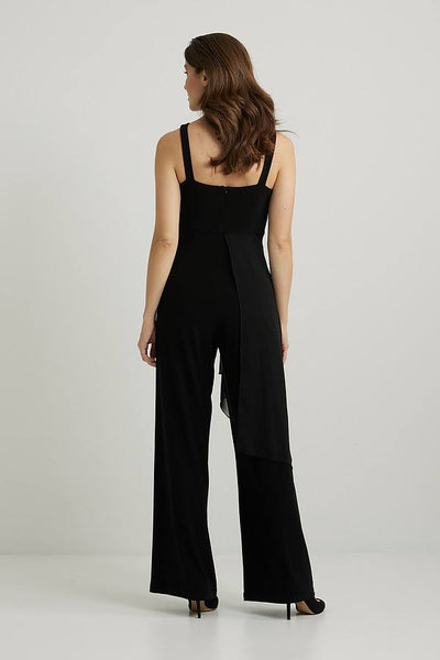 Women's Joseph Ribkoff | Sheer Overlay Jumpsuit | Black