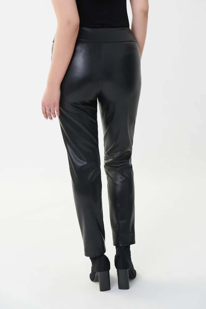 Slimming leather pants clearance