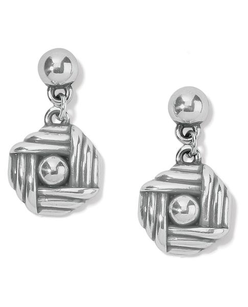 Women's Brighton | Sonora Knot Post Drop Earrings | Silver