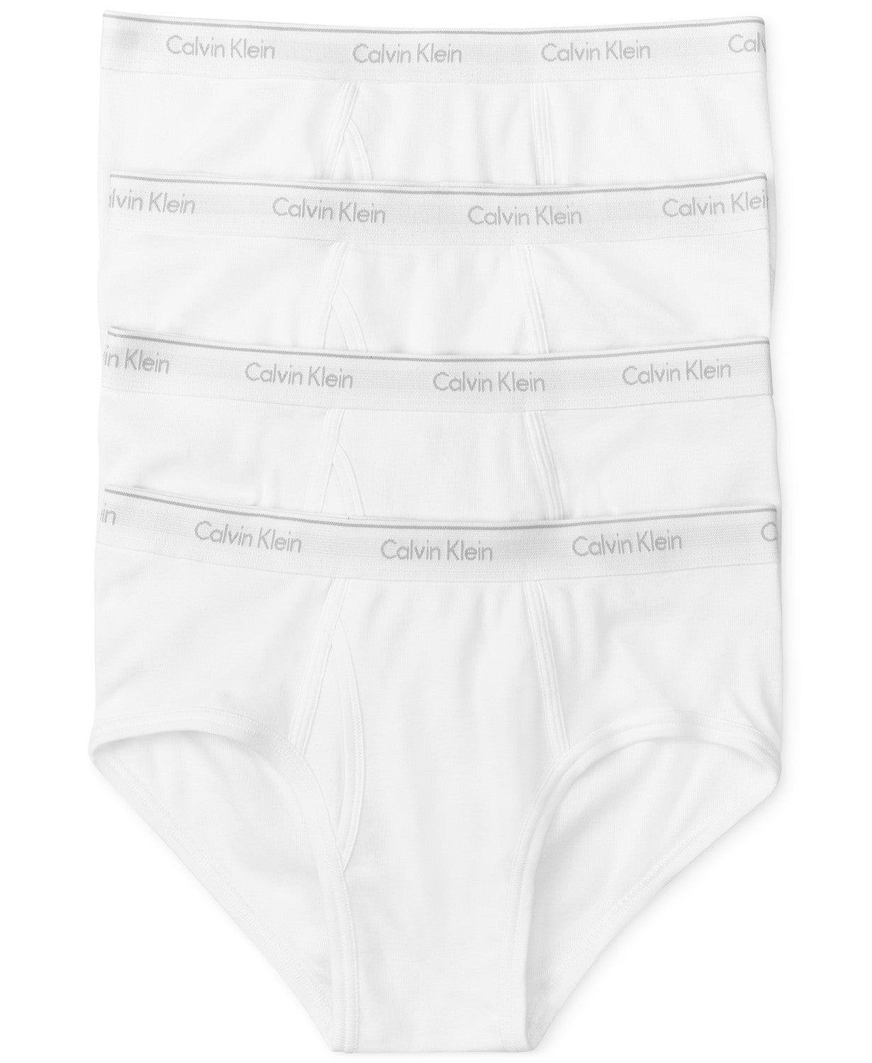 Men's Calvin Klein, All Cotton Classic Fit Brief 4-Pack