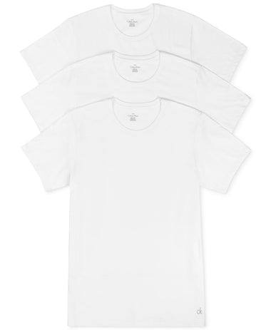 Men's Calvin Klein | Three Crew Neck T-Shirts | White