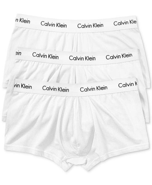 Men's Calvin Klein | Trunks Cotton Stretch 3-Pack | White